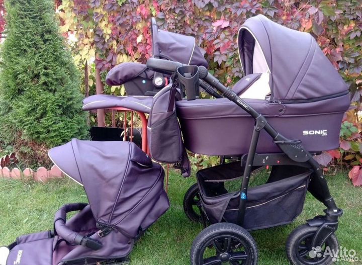 Коляска 3 в 1 sonic verdi plus