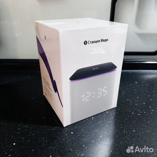 Новая Яндекс станция Миди Zigbee Серая
