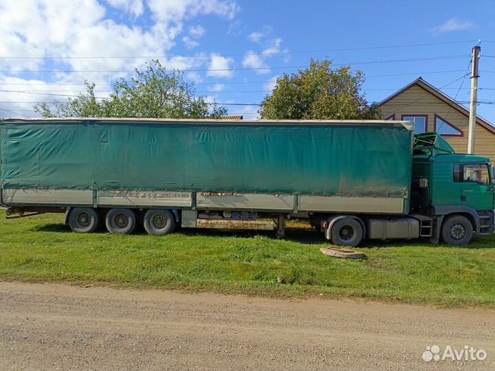 MAN TGA 18.350 4X2 BLS с прицепом, 2006