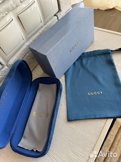 Футляр для очков gucci, коробка, сумочка