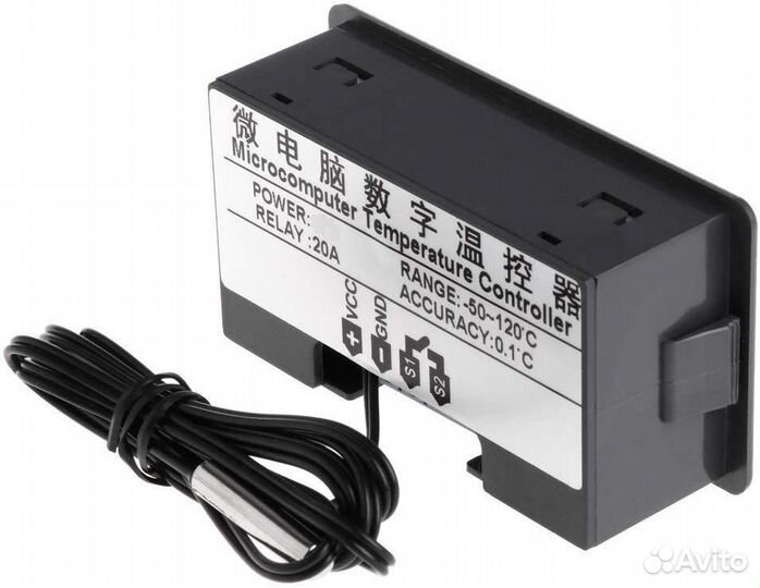 Терморегулятор W3230, 220v контроллер температуры