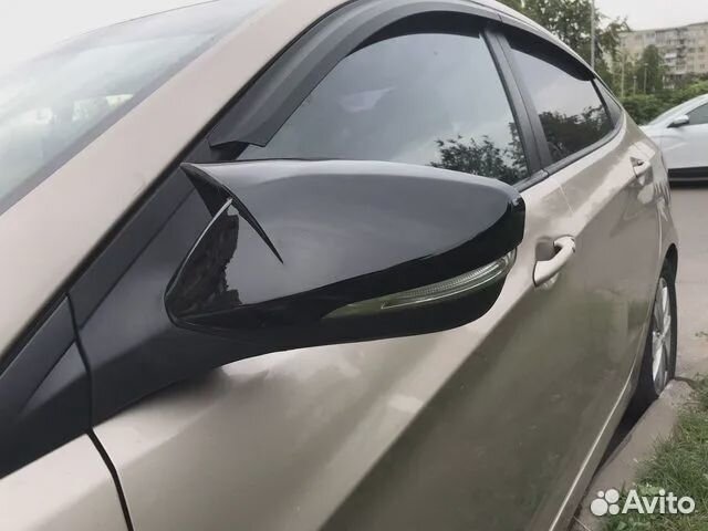 Накладки зеркала Hyundai Solaris