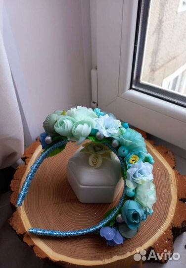 Ободки из цветов