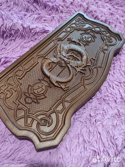 Нарды резные новые