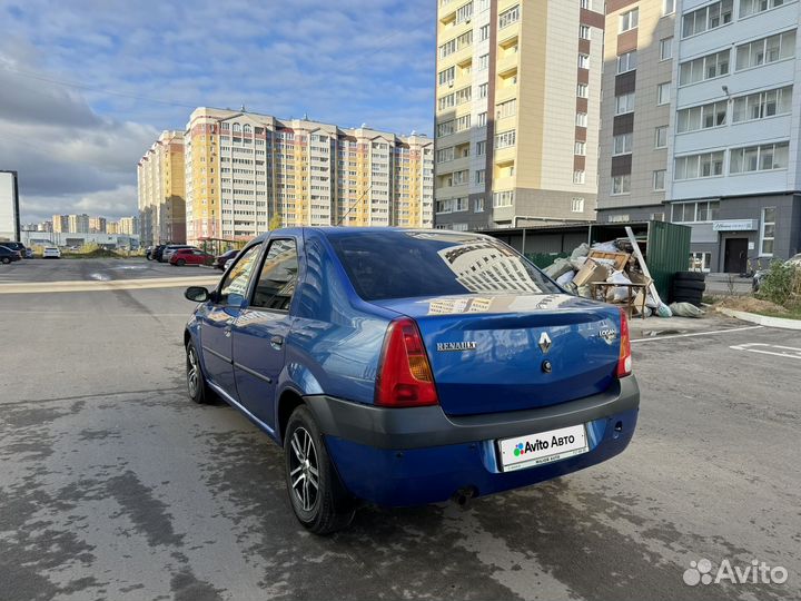 Renault Logan 1.6 МТ, 2005, 156 000 км