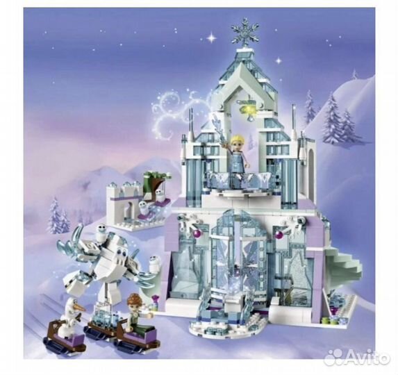 Как lego Волшебный замок Эльзы