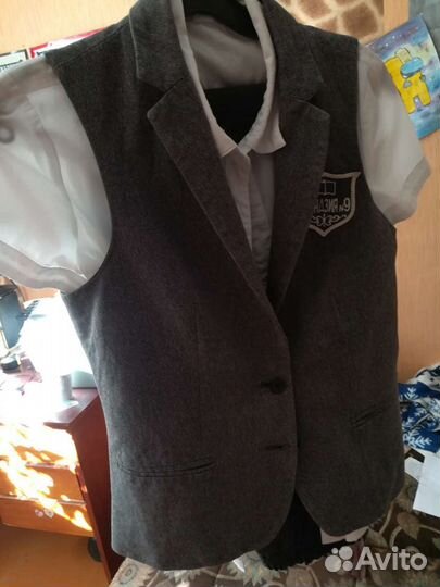 Жилет школьная форма ф.Гулливер рост 164