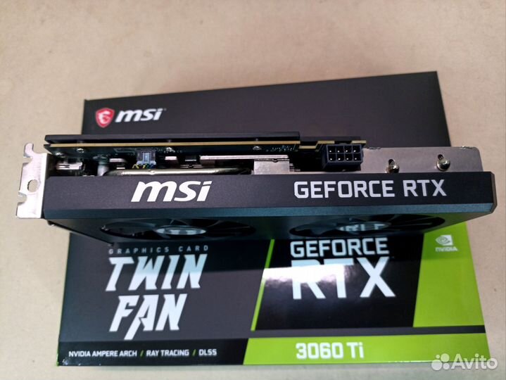 MSI rtx 3060 ti 8gb(samsung) twin fan