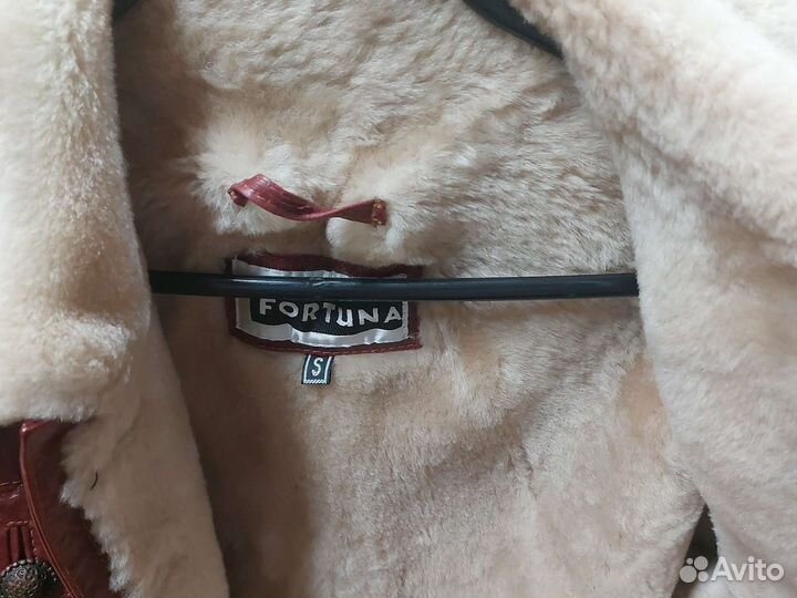 Женская кожаная дубленка42-44