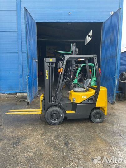 Вилочный погрузчик Daewoo D18S-2, 2004