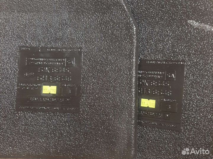 Вставки металлические в разгрузку