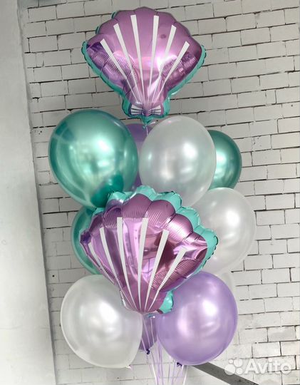 Воздушный шар Русалочка доставка круглосуточно