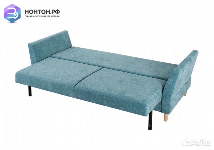 Диван тик-так Олби бирюзовый