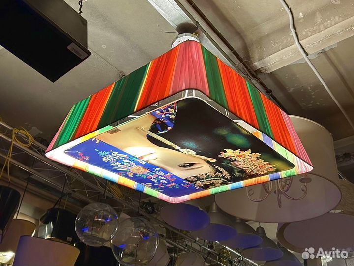Светильник потолочный в восточном стиле