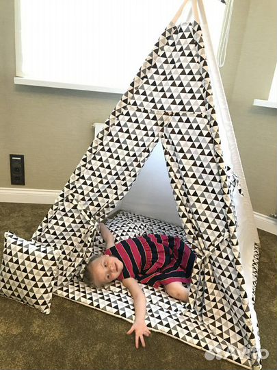 Вигвам детский игровой домик палатка шашаш балдахи