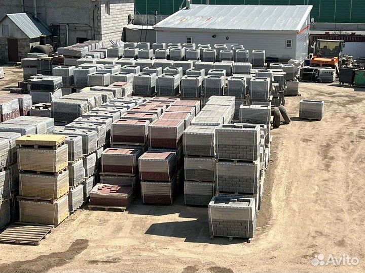 Тротуарная плитка Вибропрессованная Завод