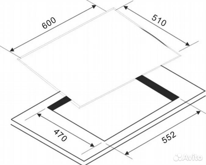 Варочная панель Zigmund Shtain MN 64.61 B