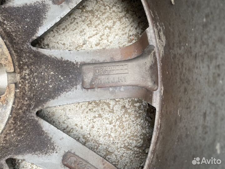 Литье диски r17 5x114 3 с шинами 215/45