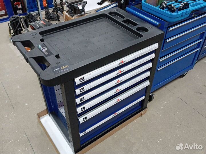 Тележка 6 полок Сервис ключ 11100