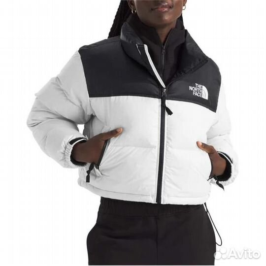 THE north face Nuptse Jacket Women's White (52 (XL)