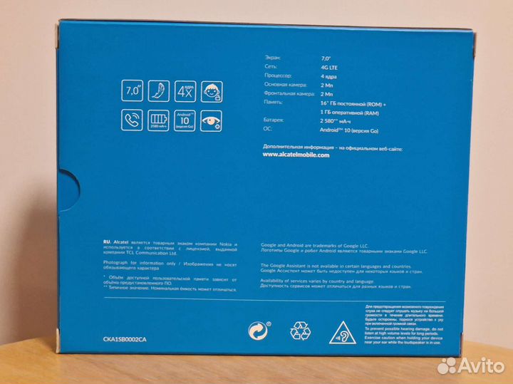 Планшет Alcatel 1T7(новый)