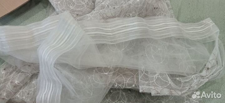 Тюль 2 шт 253 х 290 см
