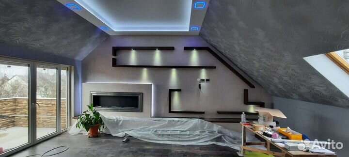 Натяжные потолки