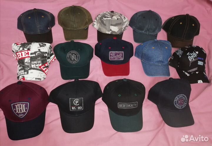 Новые Бейсболки 100 хлопок