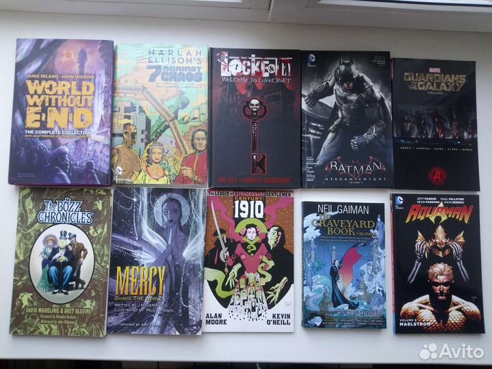 Комиксы на английском Marvel DC dark horse image