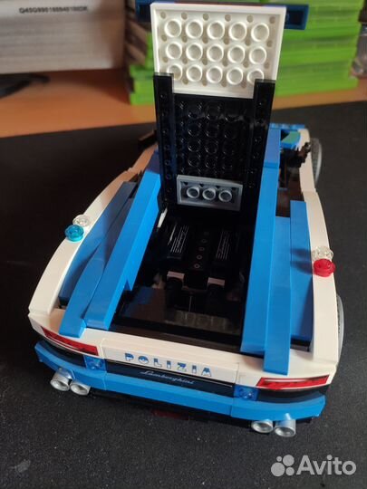 Lego Racers 8214 Lamborghini Polizia