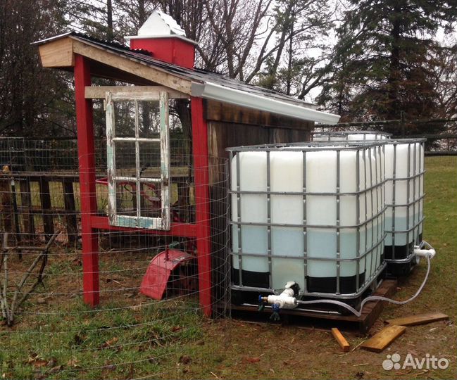 Еврокуб на дачу для полива чистые мытые Доставка