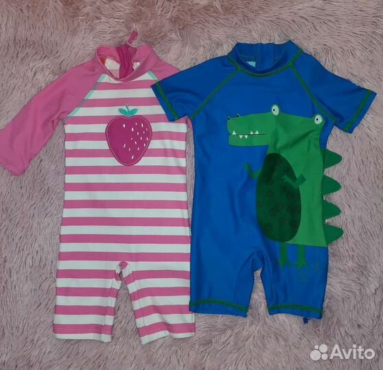 Купальный комбинезон на 9-12 месяцев