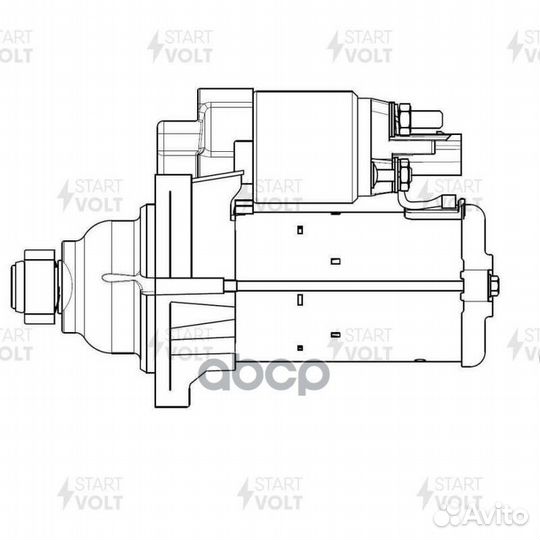 Стартер 1,4кВт LSt 1830 startvolt