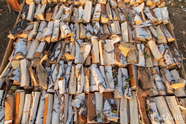 Хвойные дрова колотые