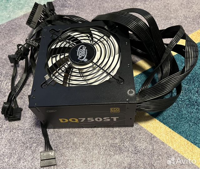 Бп 80+ gold 750Вт deepcool DQ750ST DP-GD-DQ750ST