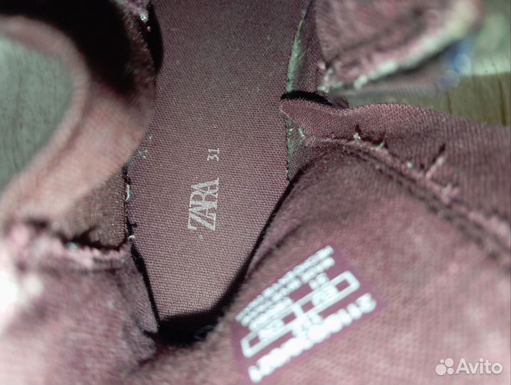 Ботинки для девочки р.31 zara весна-осень