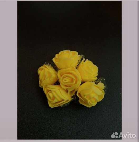 Розы из фоамирана