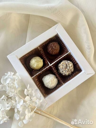 Конфеты ручной работы /шоколад/сырные трюфели