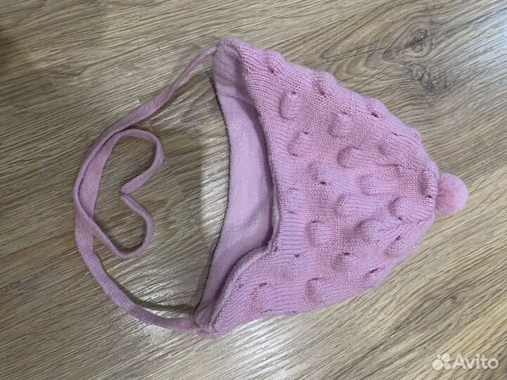 Шапочка reima для новорожденной утепленная