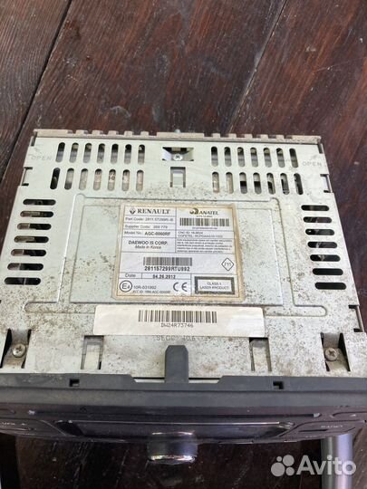 Автомагнитола бу Daewoo(Renault)