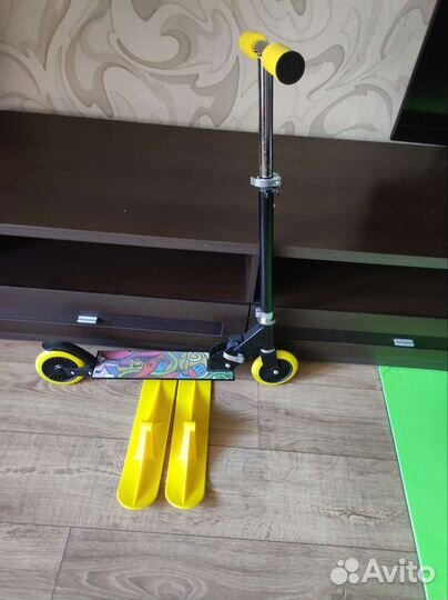 Самокат снегокат