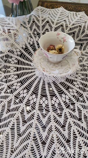 Скатерть винтажная