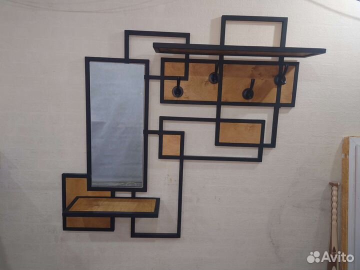 Полка настенная в стиле лофт