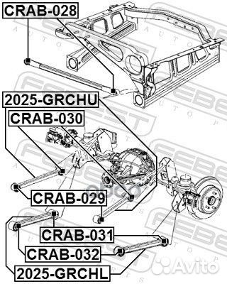 Рычаг задний верхний Jeep Grand Cherokee 04-10