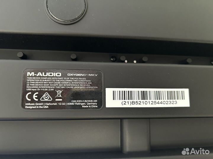 M audio oxygen 61 mkv