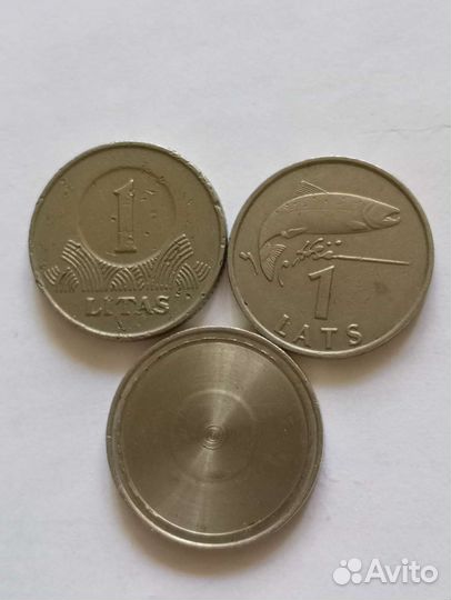 Монеты стран Прибалтики