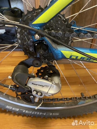 Горный велосипед cube 27 5