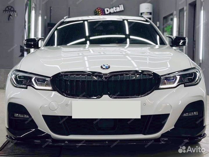 Сплиттер BMW 3 G20 AC Schnitzer (2 части)