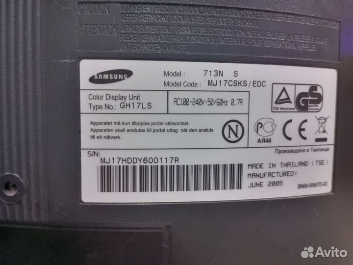 Монитор Samsung олд скулл