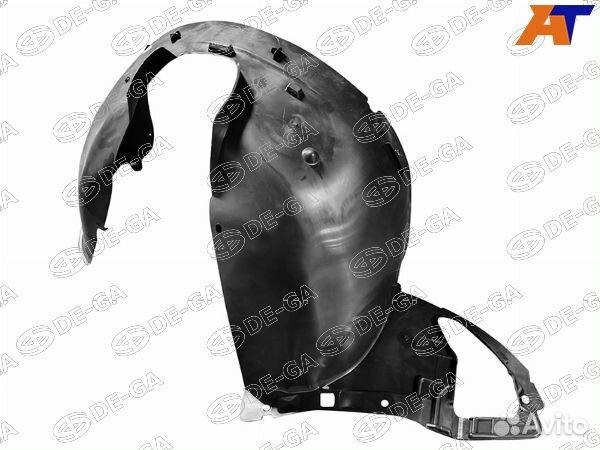 Подкрылок peugeot 207 05